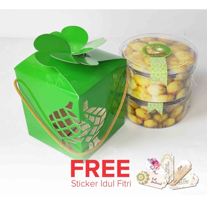 

Bf31Gf Parsel Ramadan Hampers Toples Ketupat Parcel Lebaran Kotak Kue Kering - Hijau Gdf601
