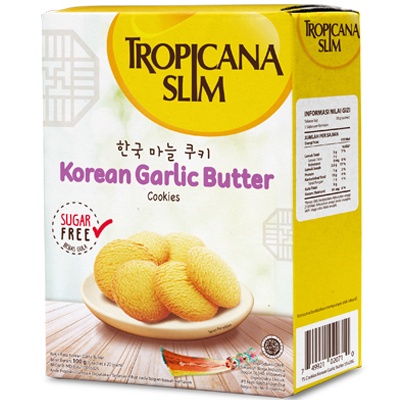 

Tropicana Slim Korean Garlic Butter Cookies - Snack Bebas Gula