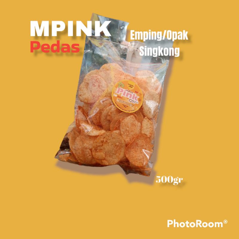 

mPINK/Emping/Opak/Singkong_Pedas_500gr