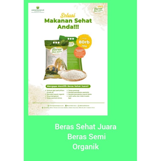 

Beras Organik Makanan Sehat l. Beras Organik MPASI . Beras Sehat Juara/Beras organik no pestisida