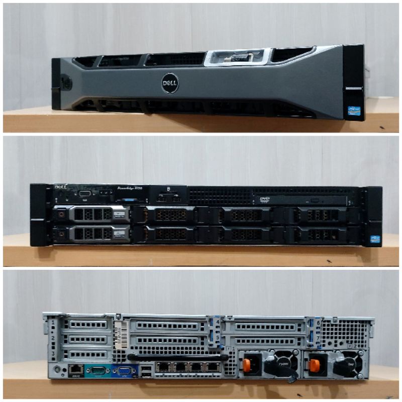 Server Like New Dell PowerEdge R720 Intel Xeon E5-2640 Ram 32Gb ddr3 Hdd 600Gb