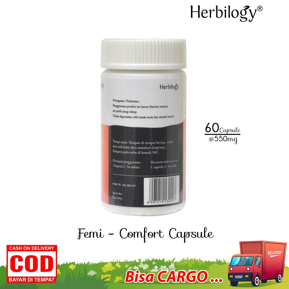 Herbilogy Femi Comfort Capsule (isi 60)