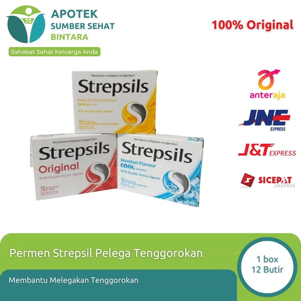 

Permen Strepsils Pelega Tenggorokan