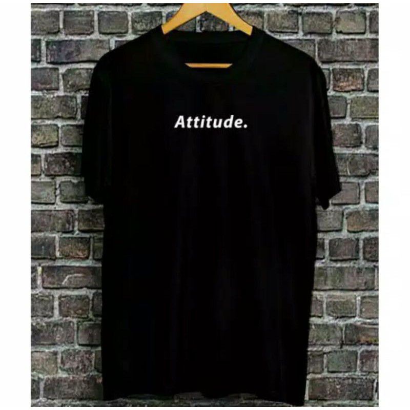 KAOS DISTRO ATTITUDE / BAJU KAOS PRIA WANITA