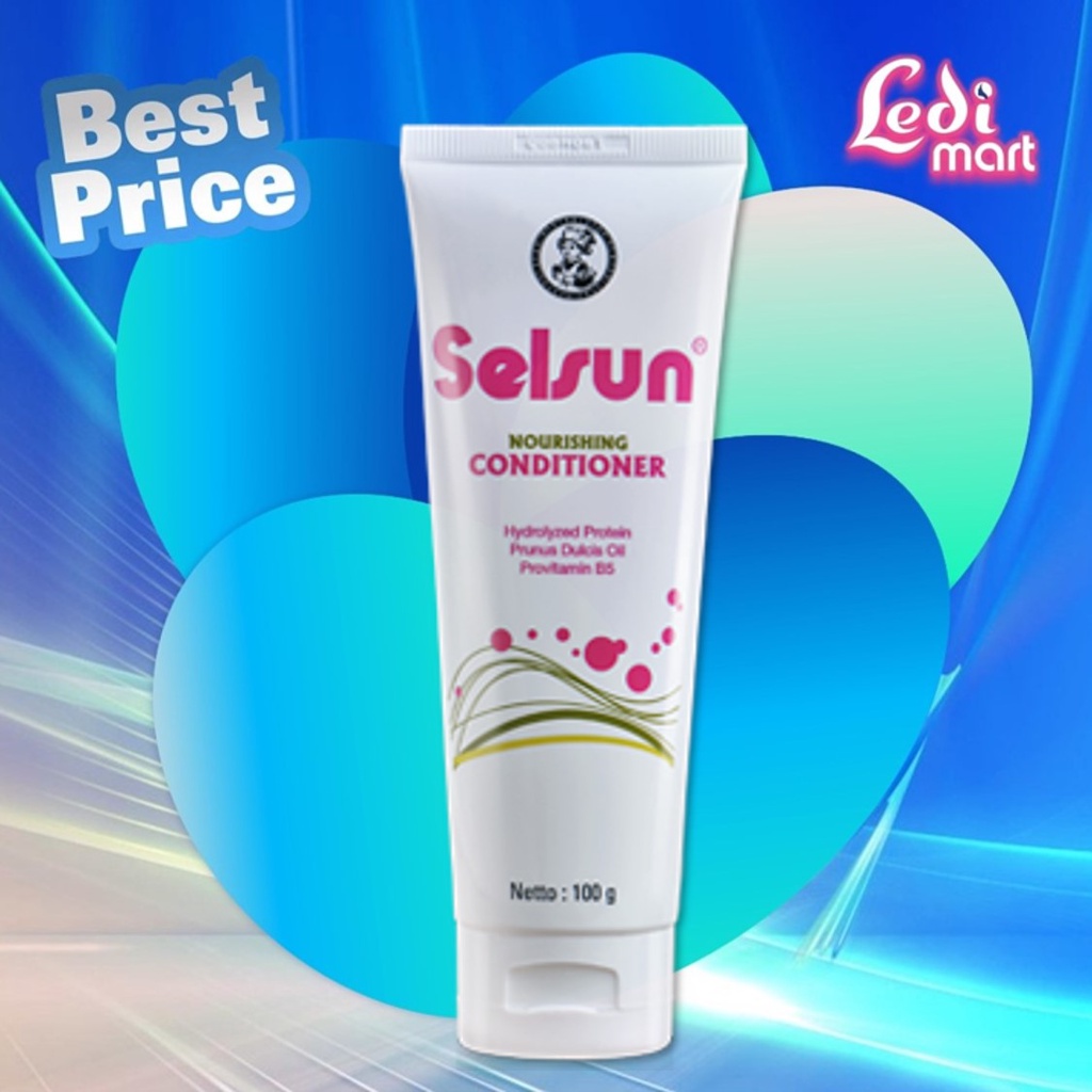 ORIGINAL Selsun Conditioner 100gr / Kondisioner / Perawatan Rambut / Anti Ketombe / Anti Dandruff / LEDI MART