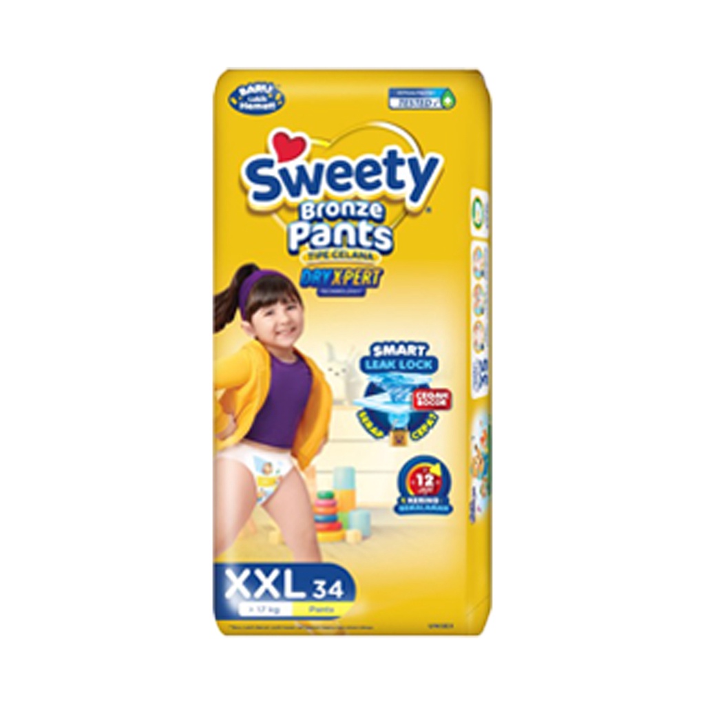 SWEETY BRONZE PANTS DRY X-PERT JUMBO PACK / POPOK CELANA