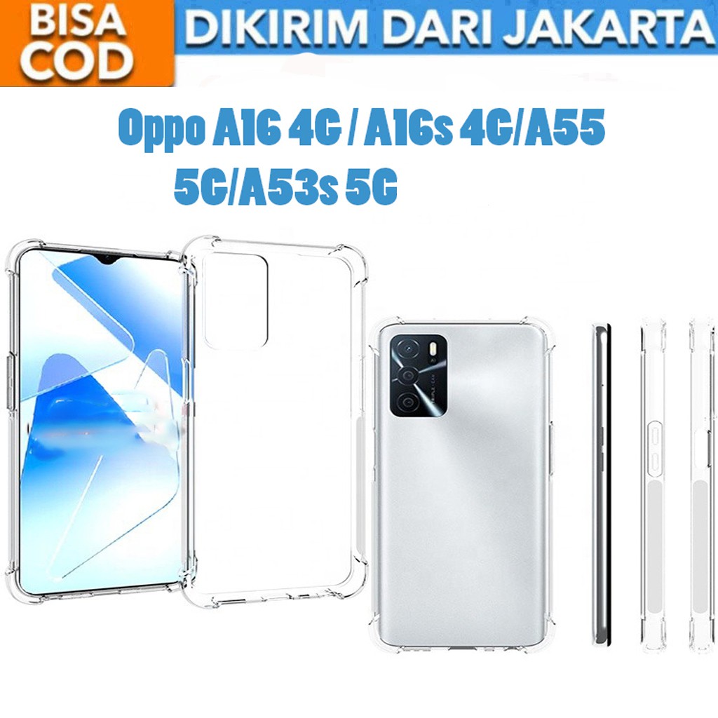 Casing Oppo A16 4G / Oppo A16s 4G / Oppo A55 5G / Oppo A53s 5G Anti crack SoftCase