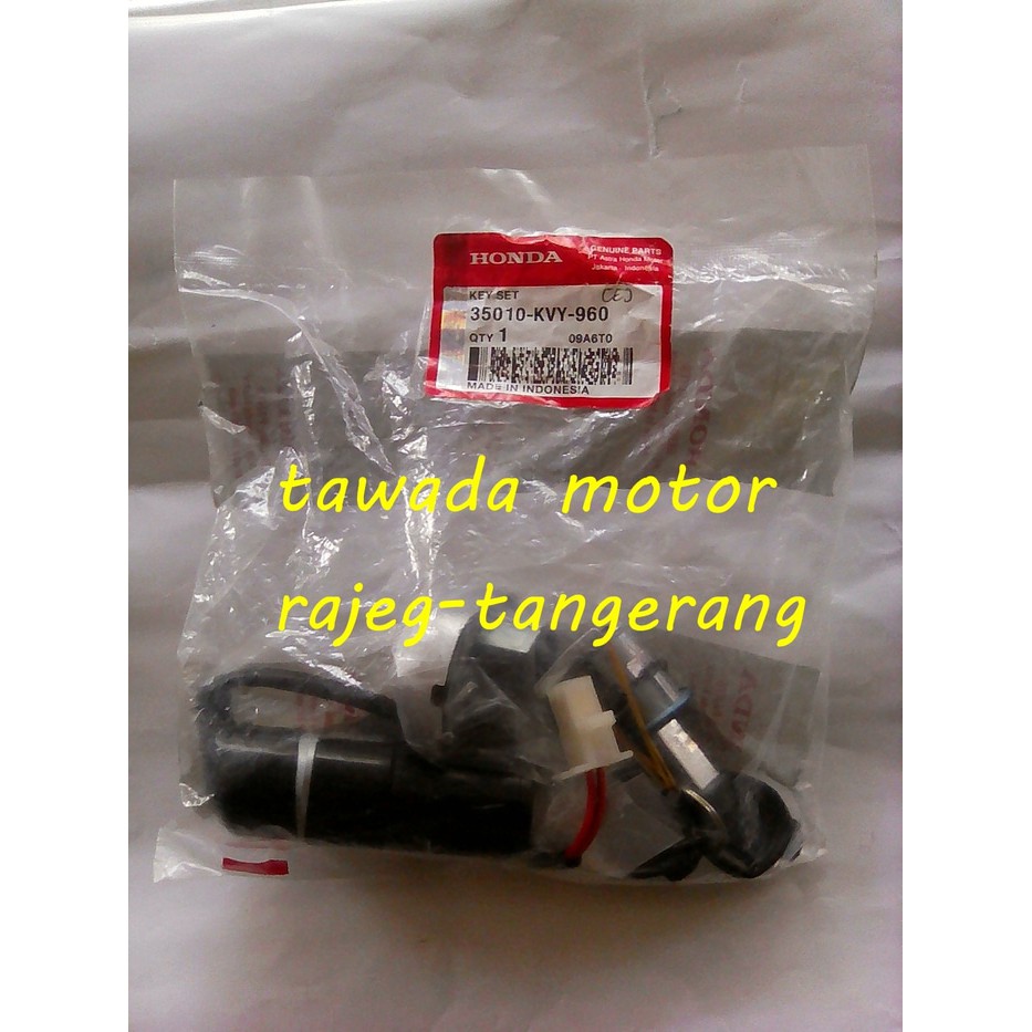 KUNCI KONTAK ASSY + JOK HONDA BEAT ASLI AHM