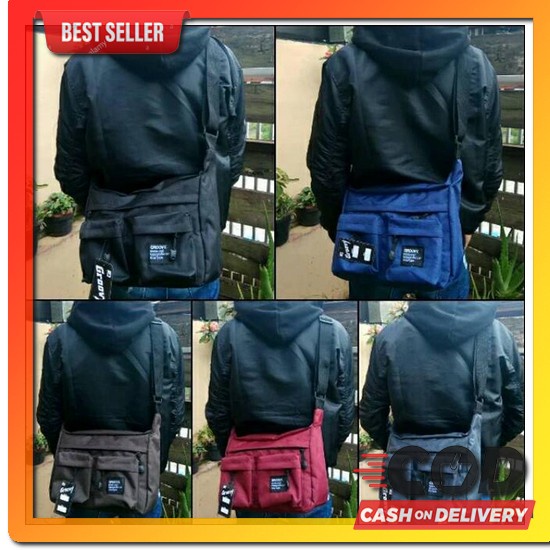 Tas Slempang Pria Tas Slempang Pria Distro Tas Slempang Pria Terlaris  Tas Slempang Groovy