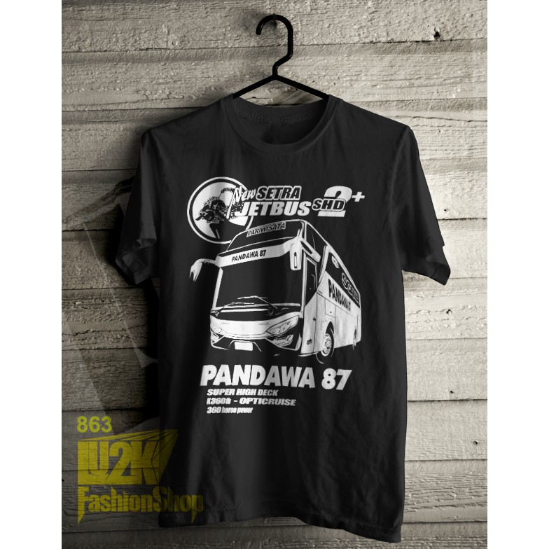 KAOS BIS PANDAWA 87 BISMANIA JETBUS SHD 2+ LOVER BUS COMMUNITY L2K 863