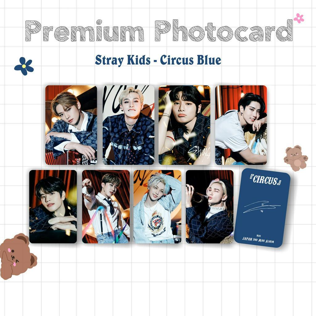 PC PHOTOCARD PREMIUM STRAY KIDS - MANIAC - YOUR EYES - CIRCUS - 5 stars