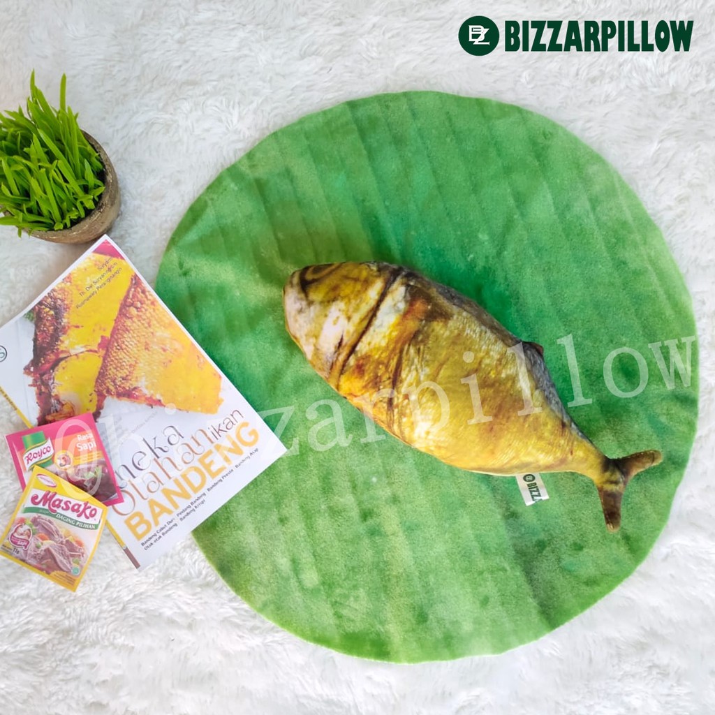 Bizzarpillow Bantal Ikan Asin Size S BZ069