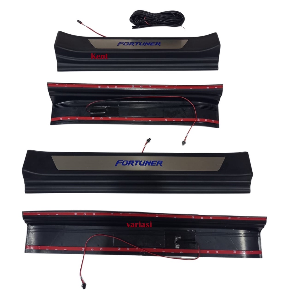 Sillplate Samping All New Fortuner LED 2016 - 2022 UP