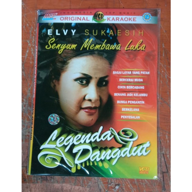 Kaset Vcd Original legenda  Dangdut elvy sukesi
