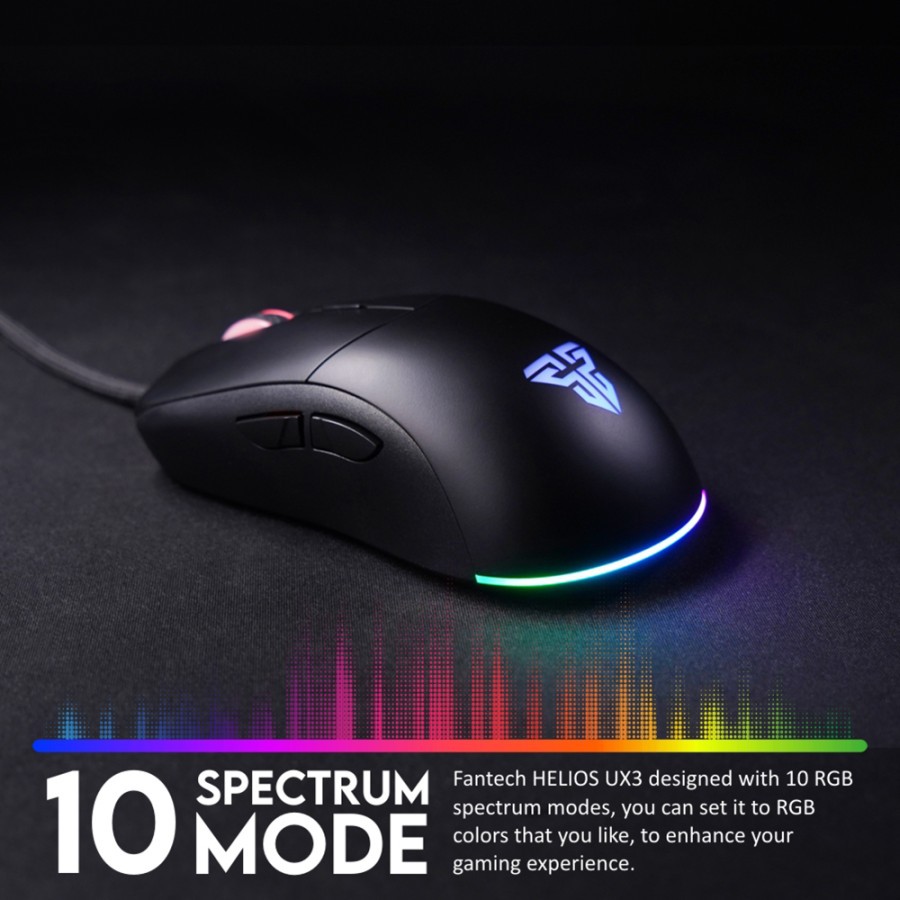 Fantech HELIOS UX3 RGB Lightweight Gaming Mouse