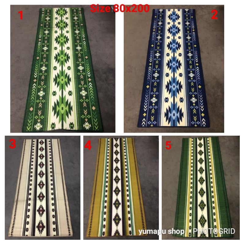 Karpet antislip size 80x200