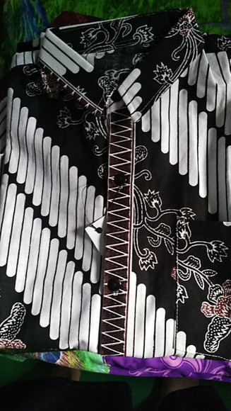 Batik Couple Keluarga Model Kemeja Atasan Papa Mama Dan Anak Cowok Motif Parang Sogan Bisa Seragaman