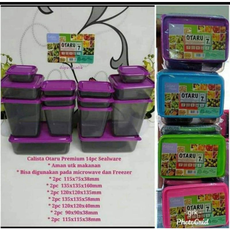 Toples CALISTA otaru PREMIUM 1set 14pcs
