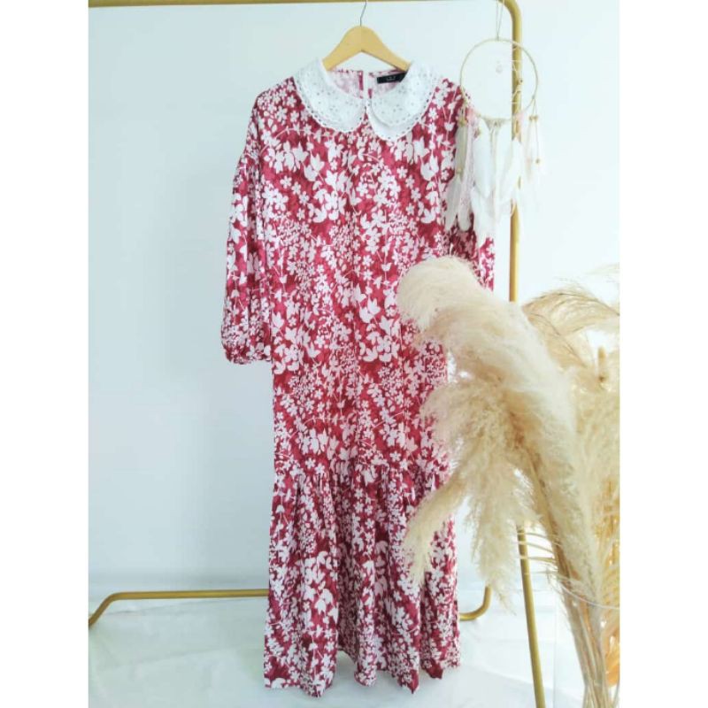 SALE 9 | Maxi Dress Gamis Lafreya Pome Import (FCODI161)