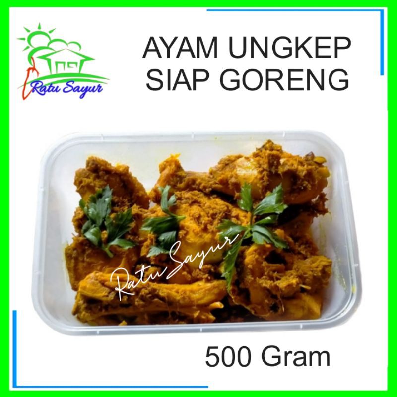 

AYAM UNGKEP BUMBU KUNING( SIAP GORENG)/Ratu Sayur Cikeas [500gram]