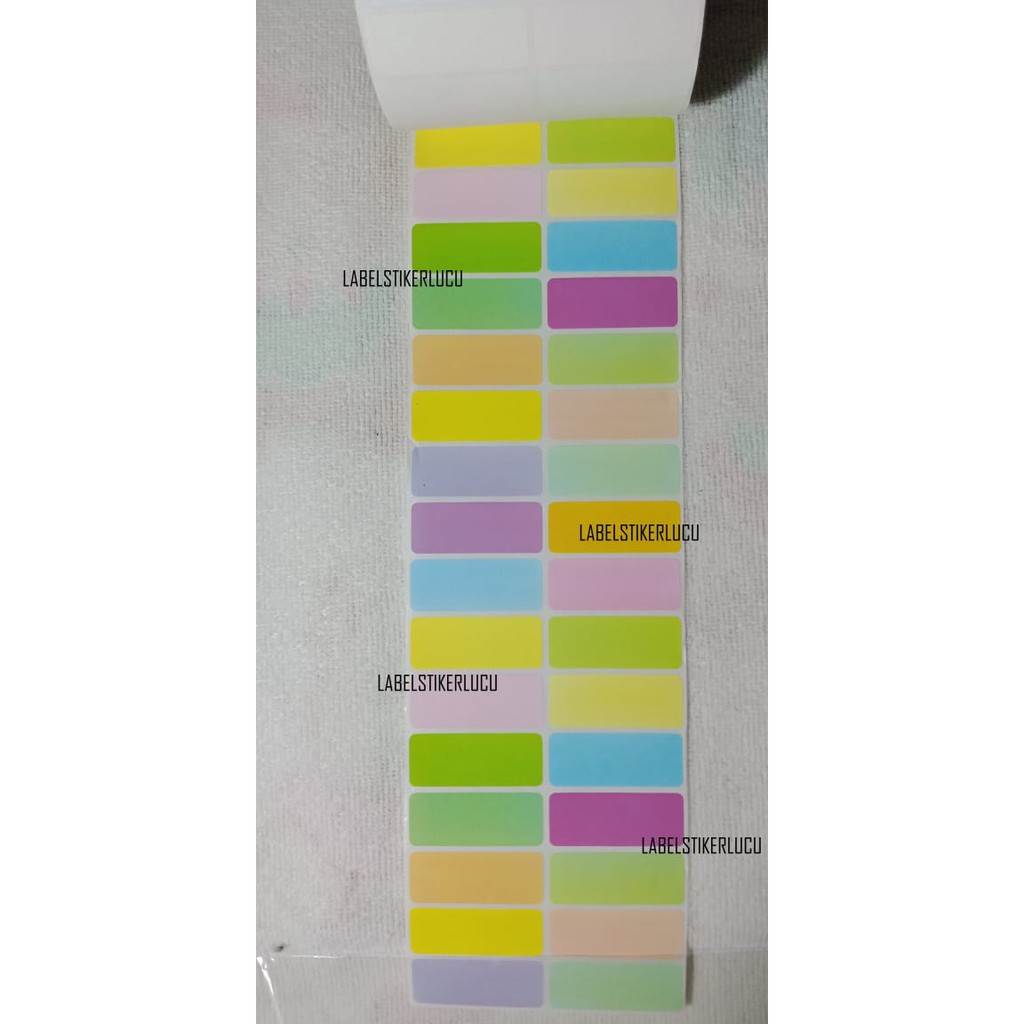 

Sticker Label Motif Colorful (isi 42pcs) variasi gambar