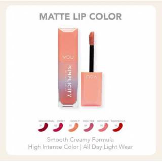 YOU The Simplicity Matte Lip Color