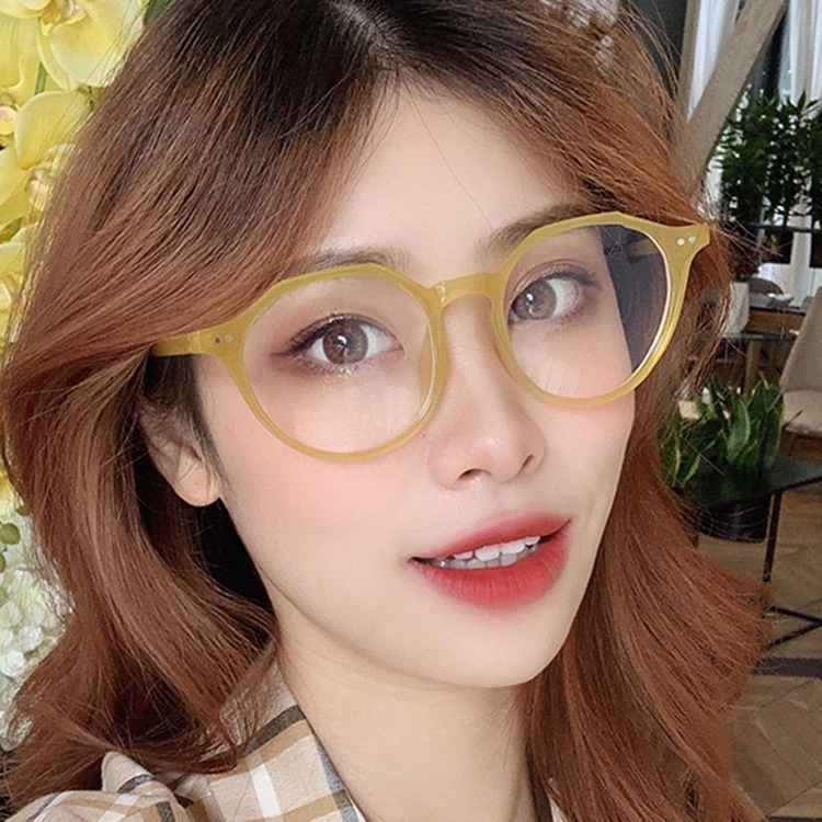 2020 Fashion Anti-Blu-ray Korean Ins Irregular Glasses