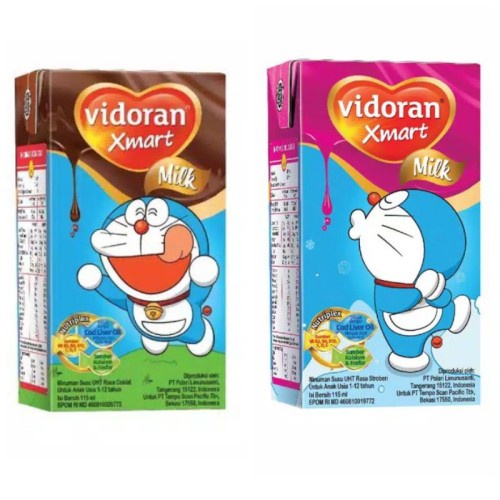

Vidoran kids coklat / strawberry 110 ml