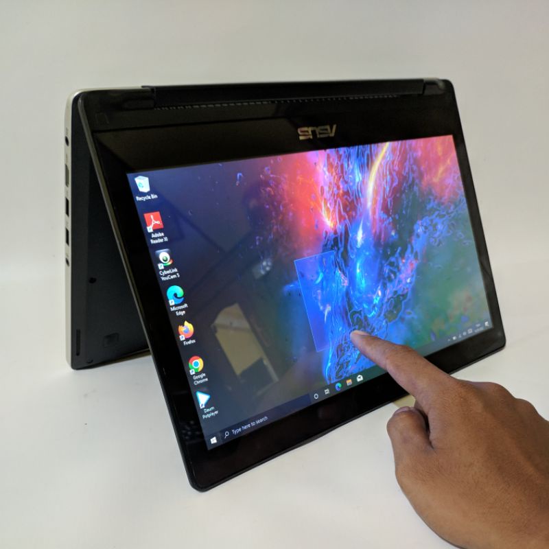 laptop Touchscreen lipat Asus Transformer TP300L - core i5 - ram 8gb dual vga Nvidia 820m