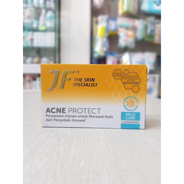 JF Acne Protect  Mild Care 65gr/ Sabun Jerawat/ Perawatan Jerawat