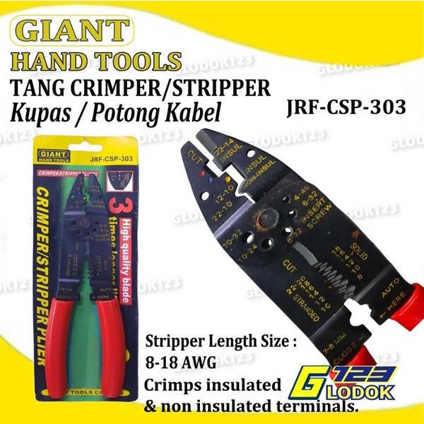 Tang Alat Kupas Potong Press Kabel Skun Wire Crimping Stripper Cutter