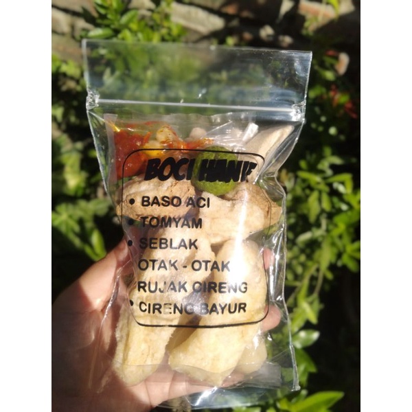 

Baso Aci boci vacum extra pedas isi lengkap sambal basah