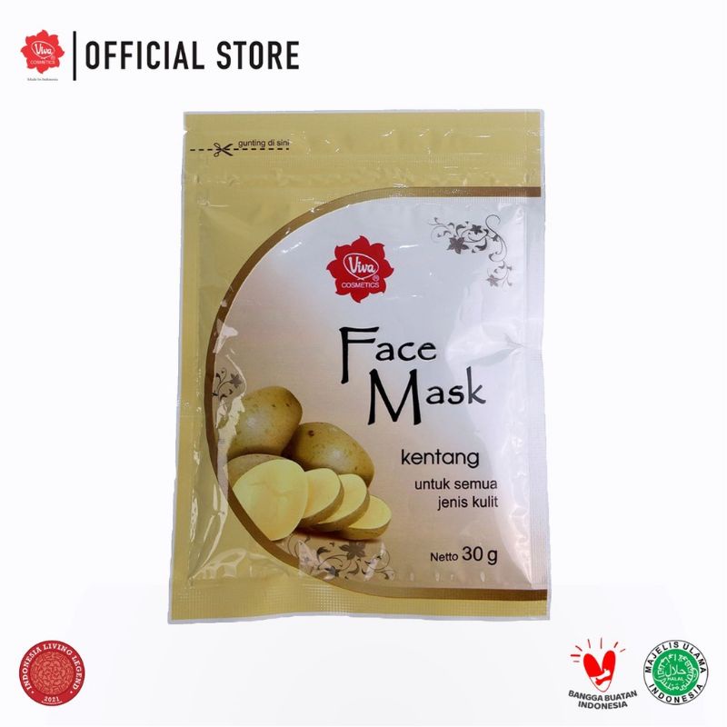 Viva Face Mask 30g (Masker Bubuk Sachet)