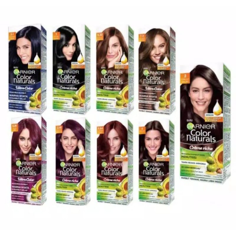 Jual Garnier Color Naturals Creme Riche Kemasan Kotak Shopee Indonesia