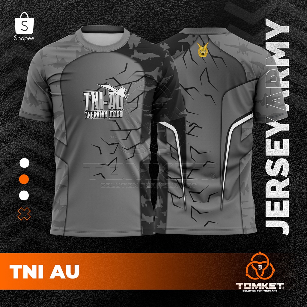 Baju Jersey Full Printing TNI AU-11