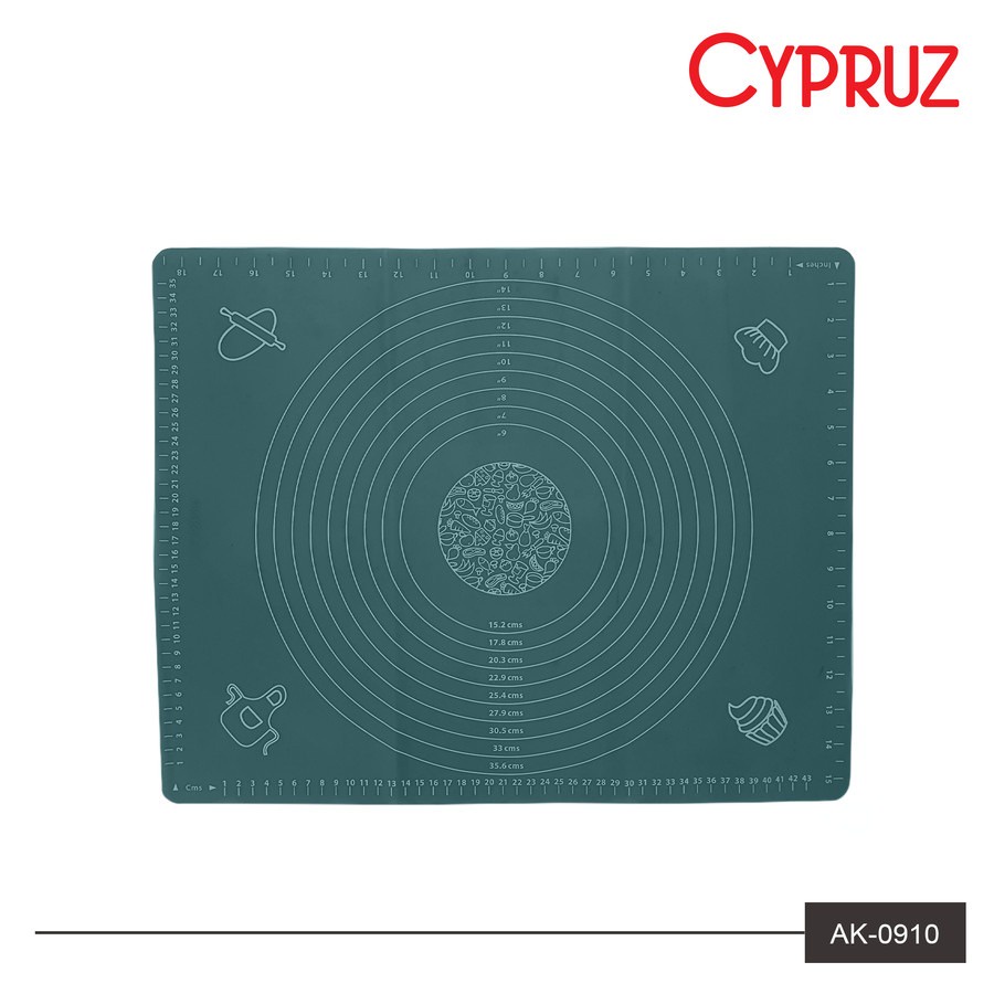 Cypruz AK-0910 Silicone Mat Baking / Alas Adonan Silikon 30 x 40 cm