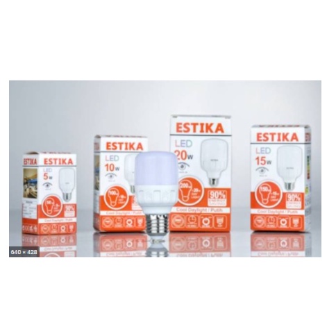 LAMPU LED ESTIKA 5W, 10W, 15W