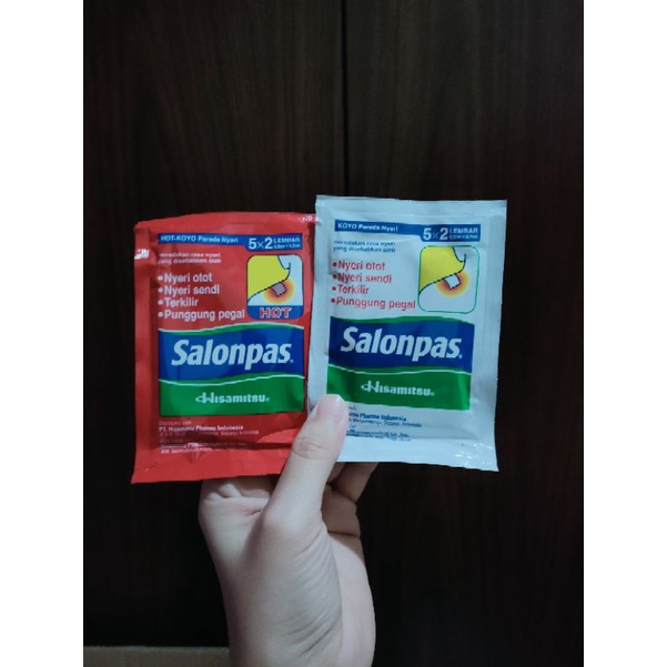 Salonpas SACHET isi 5 x 2