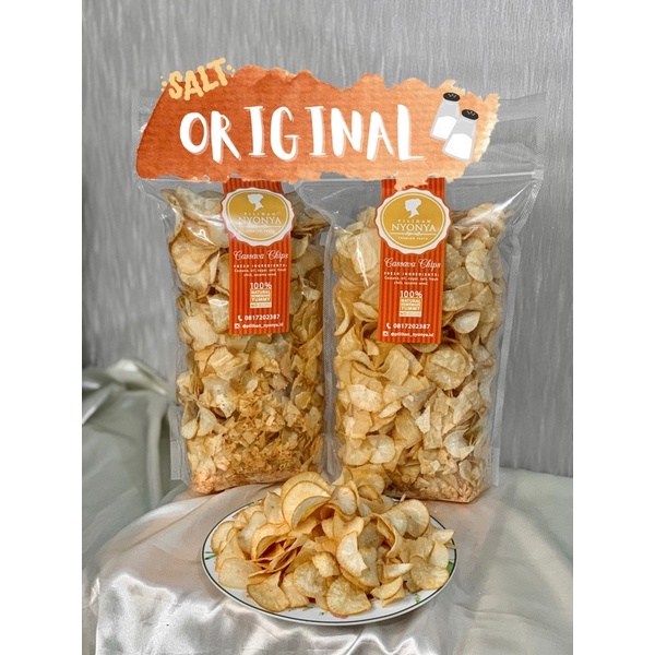 

Keripik singkong - Keripik pilihan nyonya (Original)