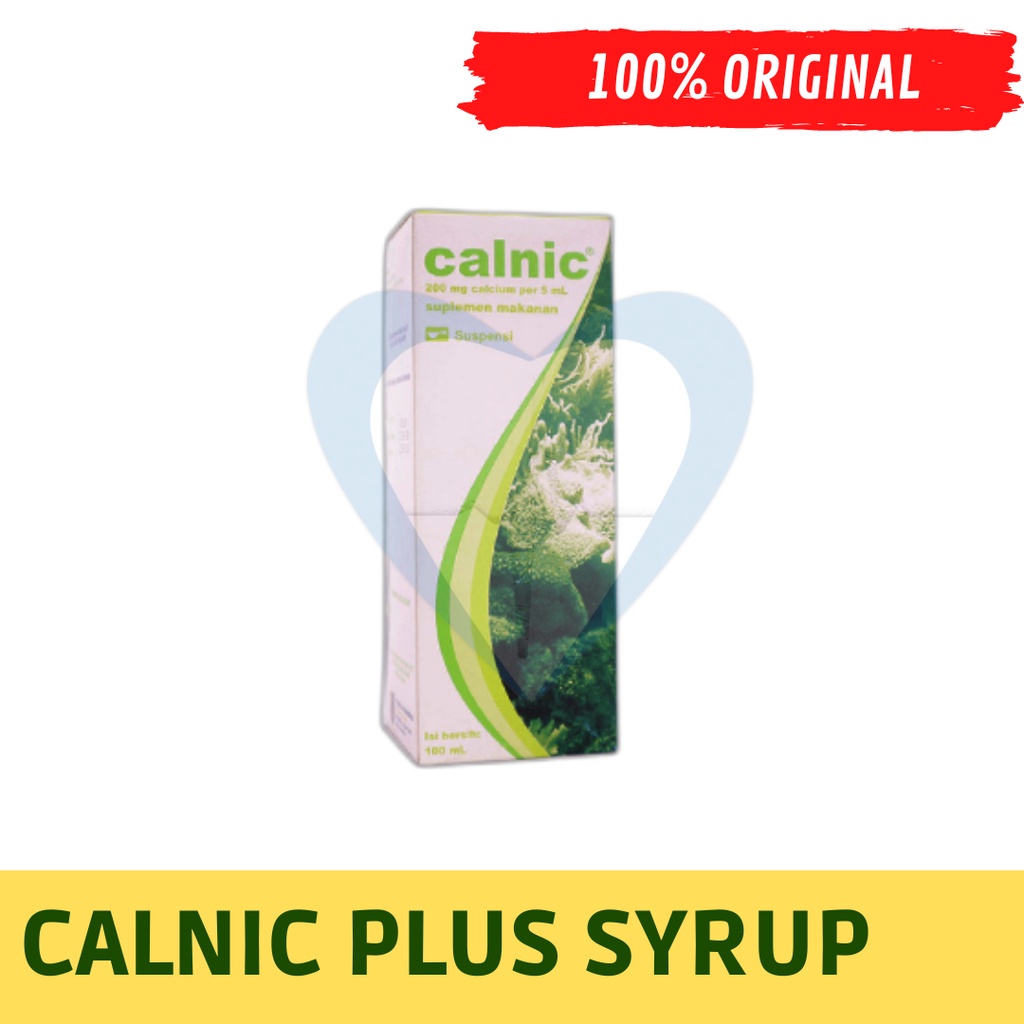 CALNIC PLUS SIRUP 100 ML SUPLEMEN DAN VITAMIN IBU HAMIL DAN MENYUSUI