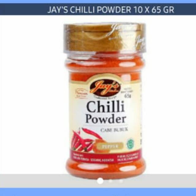 

JAY'S CHILI POWDER 65gr - BUBUK CABAI