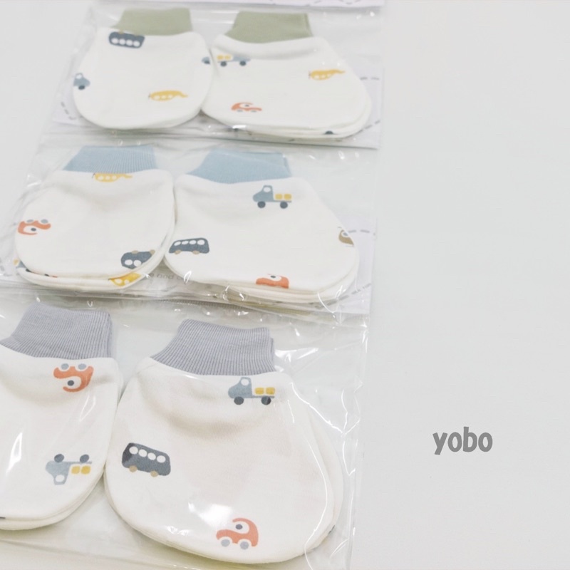 YOBO Vroom Baby Accessories | TOPI SARUNG TANGAN KAKI BAYI STK VROOM