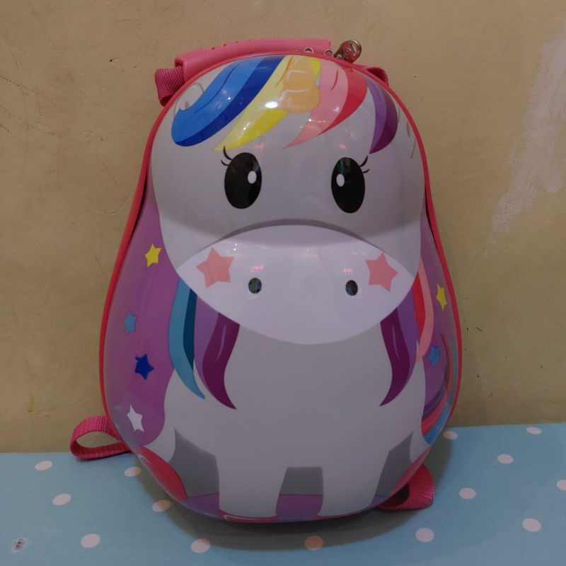 Preloved Tas ransel Anak perempuan Unicorn , produk Ace hardware