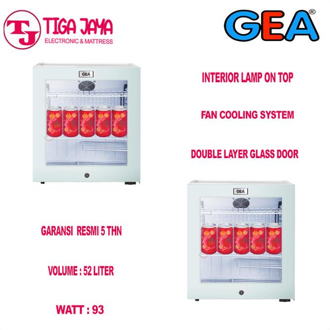 GEA EXPO-50FD SHOWCASE KULKAS KACA EXPO50 KULKAS MINI DISPLAY KULKAS ZDS63465C