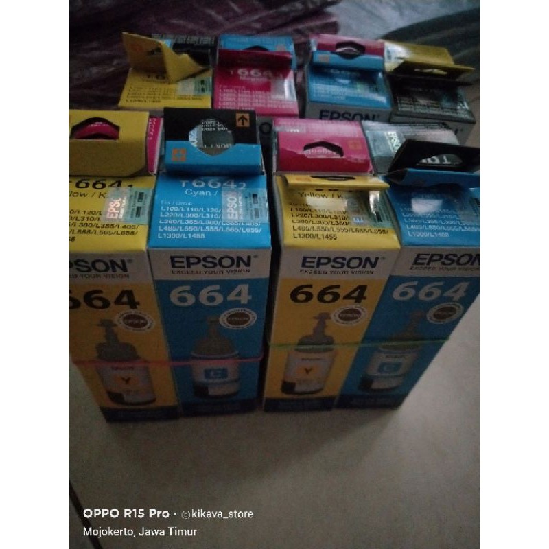 

tinta Epson T664 original