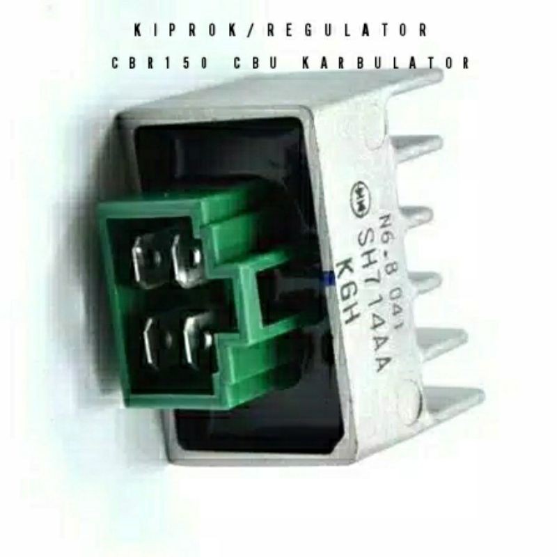 KIPROK REGULATOR RECTIFIER CBR150 THAILAND KARBULATOR ASLI AHM