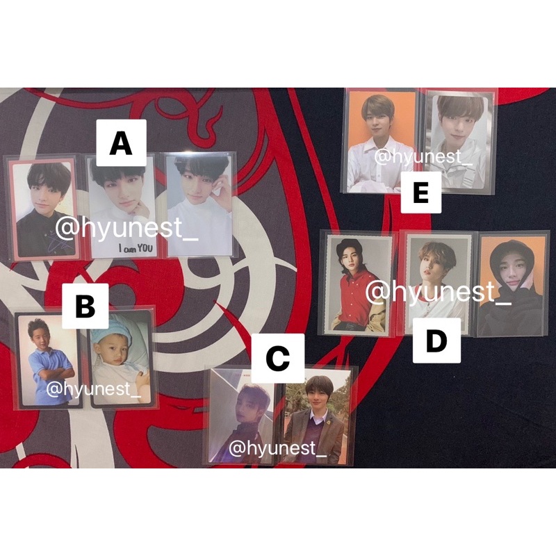 photocard pc straykids hyunjin seungmin han i.n lim miroh ds oren go live levanter imy