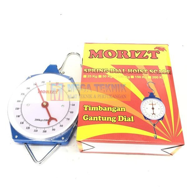 Timbangan Gantung Moritz 50Kg - Timbangan Digital Portable