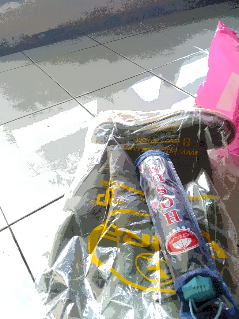 Payung Pendek Murah Lipat 3 Motif Kembang