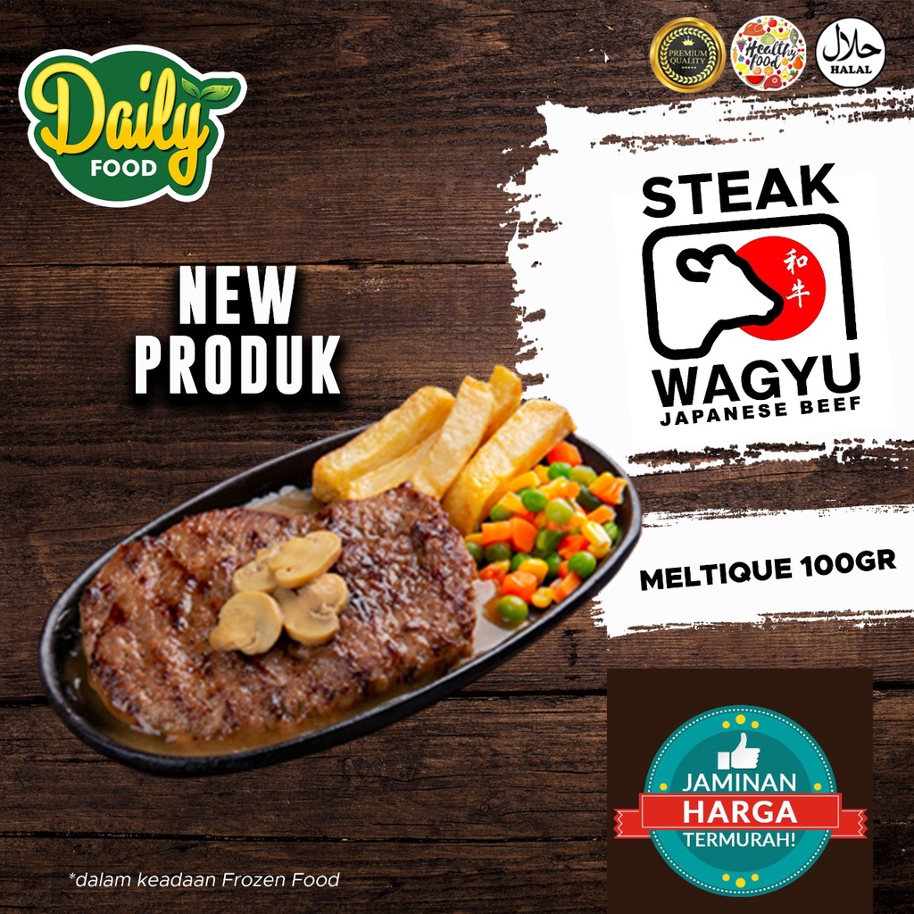 

Wagyu Frozen Steak Dengan Saus BBQ by Dailyfood